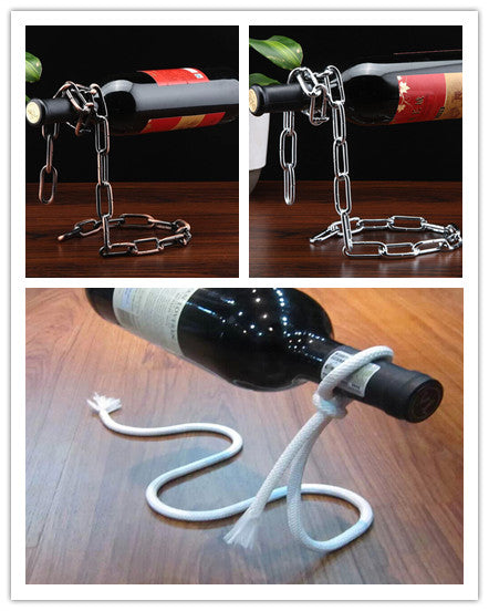 Floating Wine Holder Rack