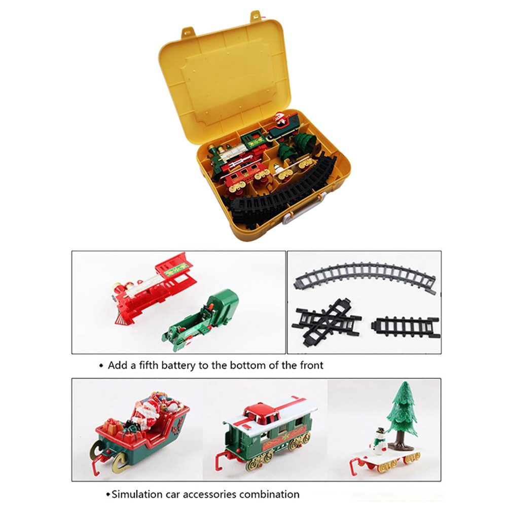 Christmas Electric Rail Train Toy