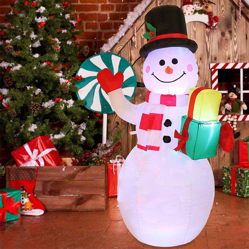 Glowing Inflatable Christmas characters