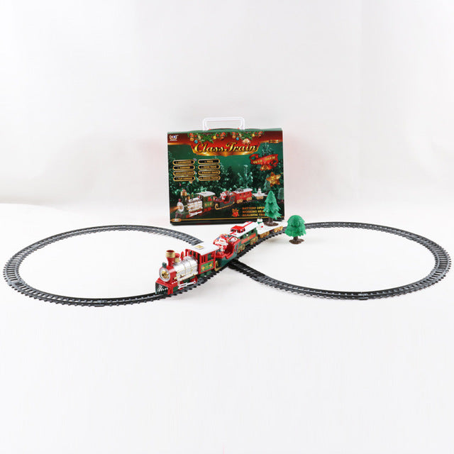 Christmas Electric Rail Train Toy