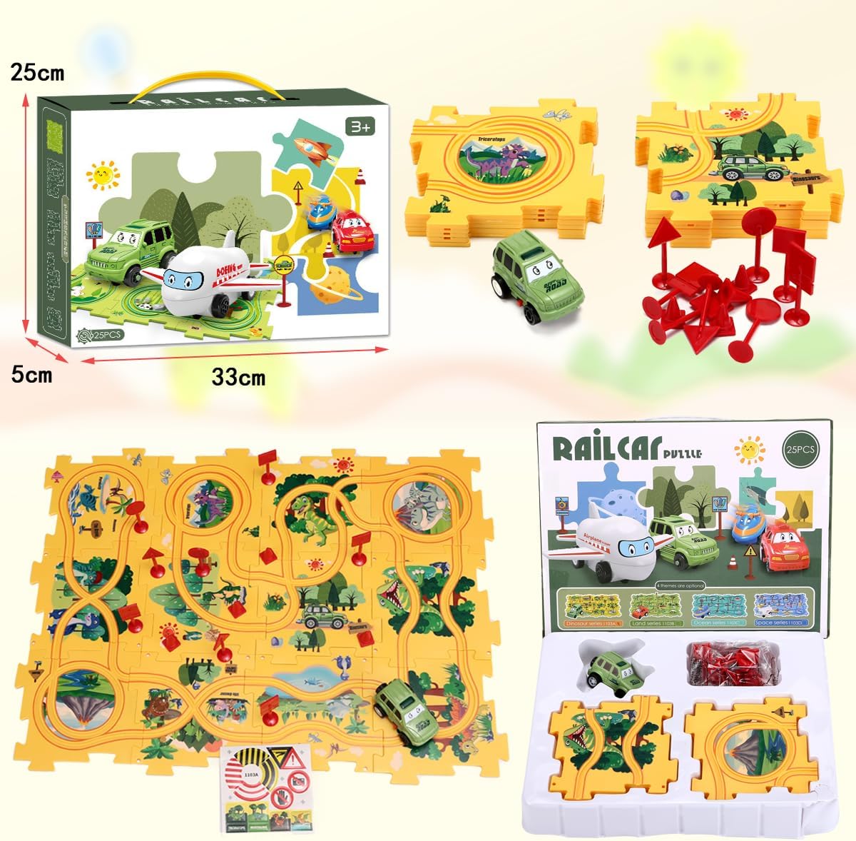 Puzzle Set For Cognitive Development