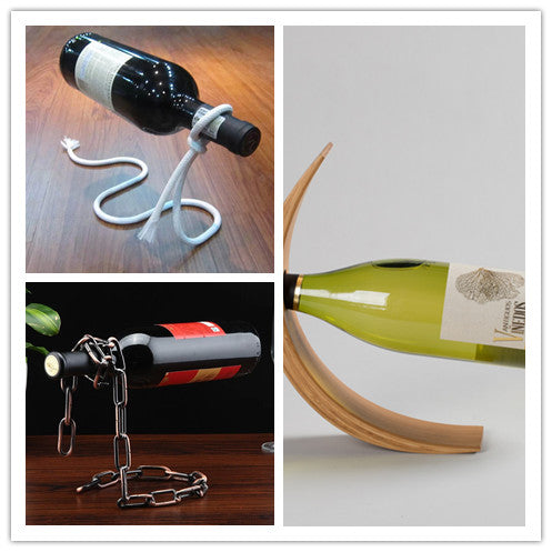 Floating Wine Holder Rack