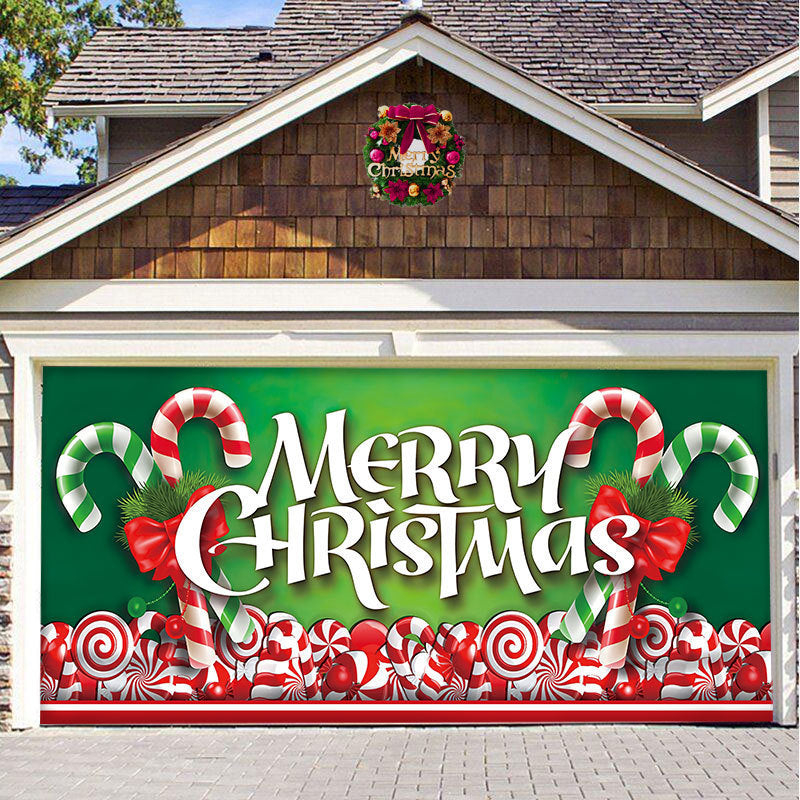 Christmas Garage Door Patch