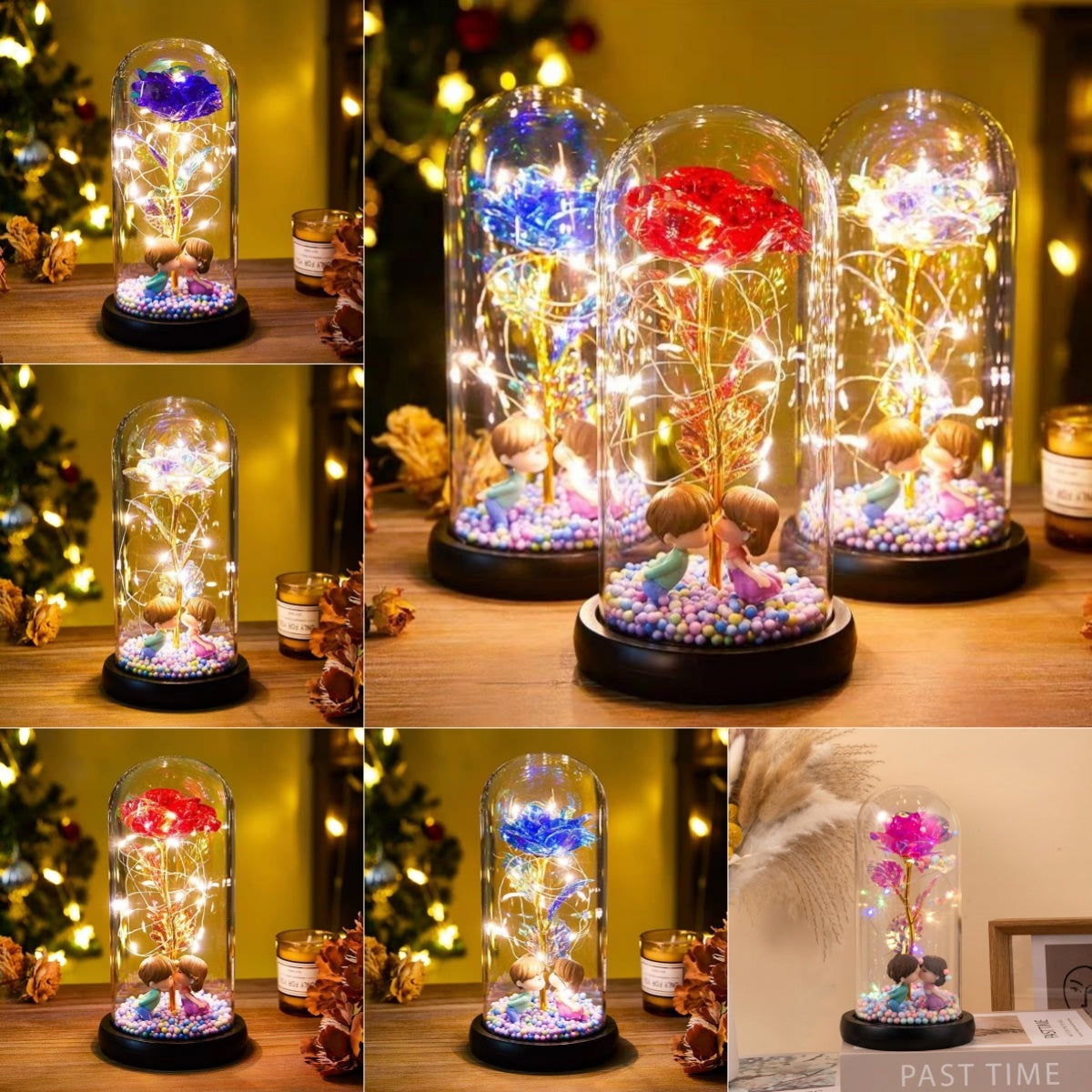 Eternal Rose Flowers LED Light